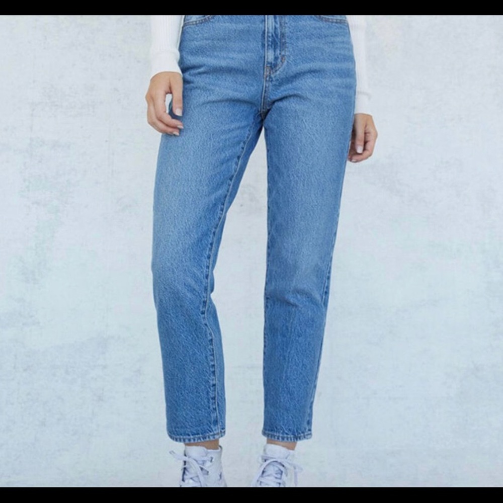 PACSUN HIGH WAISTED STRAIGHT LEG JEANS